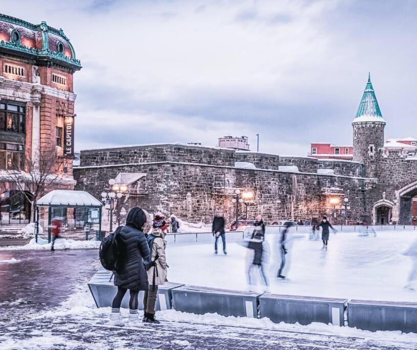 Initial / Reflexion / Centre-Ville De Quebec Apartment ภายนอก รูปภาพ
