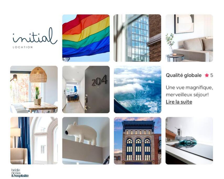 Initial / Reflexion / Centre-Ville De Quebec Apartment ภายนอก รูปภาพ